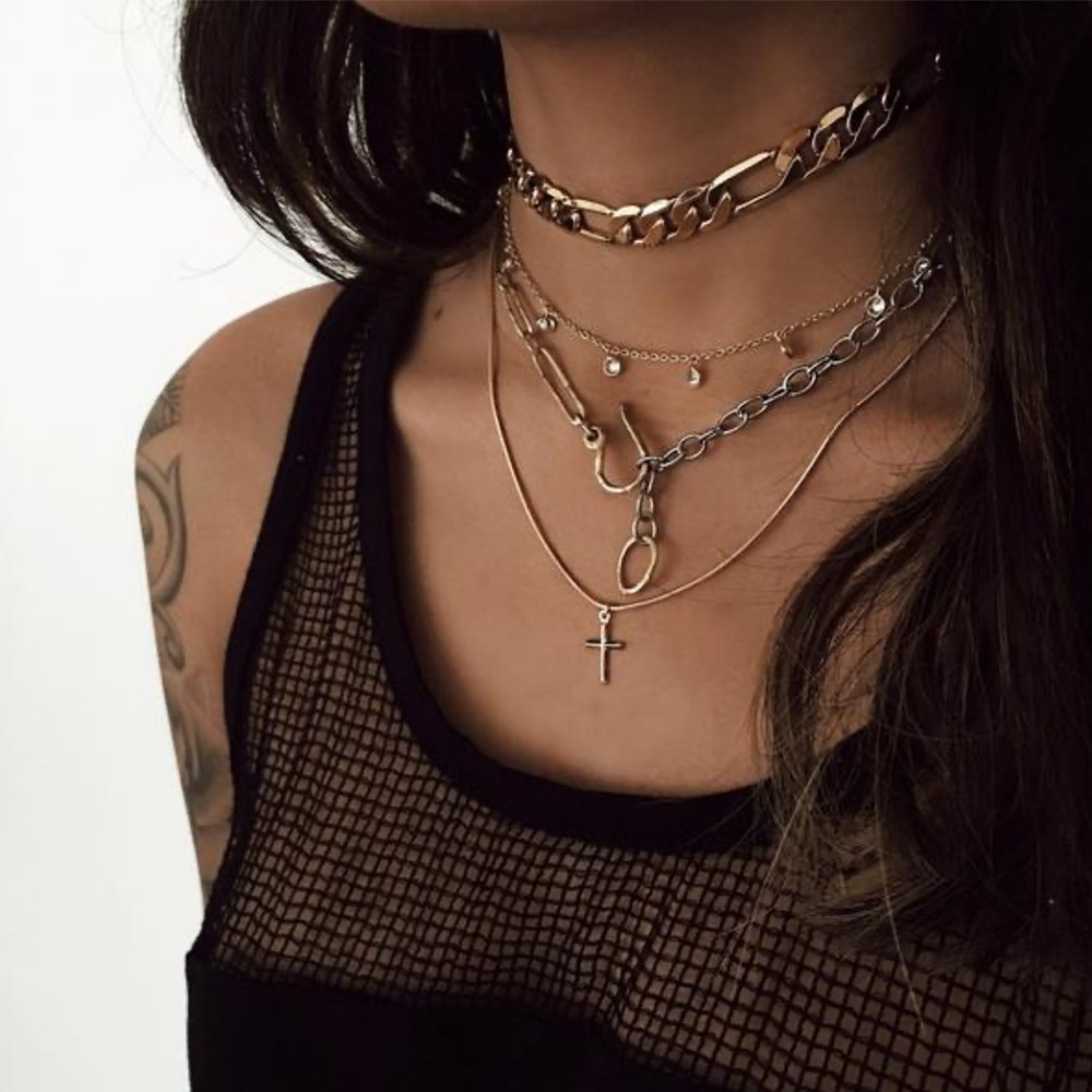 Chunky Figaro choker